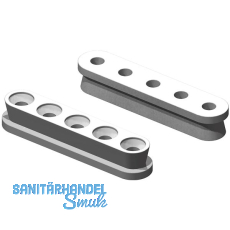 KEILVERBINDER Langhülse zum Schrauben, Kunststoff weiß KEILVERBINDER Langhülse zum Schrauben, Kunststoff weiß