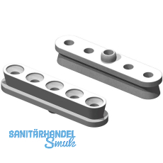 KEILVERBINDER Langhülse mit Zentrierstift, Kunststoff weiß KEILVERBINDER Langhülse mit Zentrierstift, Kunststoff weiß