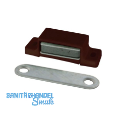 MACO Magnetschnapper M2 inkl. Gegenstück, Haltekraft 6kg, Kunststoff braun MACO Magnetschnapper M2 inkl. Gegenstück, Haltekraft 6kg, Kunststoff braun