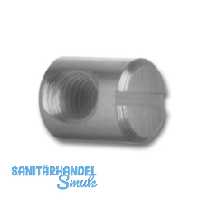 Quergewindebolzen, �15,8, L�nge 12 f�r Verbindungsschraube M6, Stahl blank