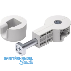 Arbeitsplattenverbinder Quick Tech Set 64 mm, Stahl/Kunststoff weißgrau Arbeitsplattenverbinder Quick Tech Set 64 mm, Stahl/Kunststoff weißgrau