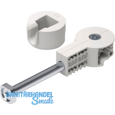 Arbeitsplattenverbinder Quick Tech Set 100 mm, Stahl/Kunststoff weißgrau Arbeitsplattenverbinder Quick Tech Set 100 mm, Stahl/Kunststoff weißgrau