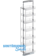 VS TAL Larder 7 Hochschrankauszug Set Classic KB 400 mm Silber