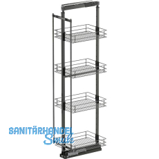 VS TAL Larder 5 Hochschrankauszug Set Classic KB 400 mm 4 Ablagen Lava
