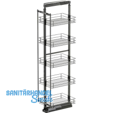 VS TAL Larder 5 Hochschrankauszug Set Classic KB 400 mm 5 Ablagen Lava VS TAL Larder 5 Hochschrankauszug Set Classic KB 400 mm 5 Ablagen Lava