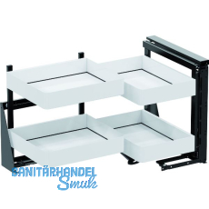 VS COR FOLD Eckauszug Set Planero KB 900 mm rechts Weiß/Lava VS COR FOLD Eckauszug Set Planero KB 900 mm rechts Weiß/Lava