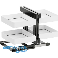 VS COR Flex Eckauszug Set Planero KB 1000 mm Weiß/Lava VS COR Flex Eckauszug Set Planero KB 1000 mm Weiß/Lava