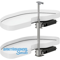 VS Cornerstone Maxx Eckauszug Planero EH 650/KB 1000/FB 500 mm links Weiß VS Cornerstone Maxx Eckauszug Planero EH 650/KB 1000/FB 500 mm links Weiß