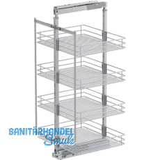 VS TAL Larder 3 Hochschrankauszug Set Saphir KB 600 mm Silber VS TAL Larder 3 Hochschrankauszug Set Saphir KB 600 mm Silber