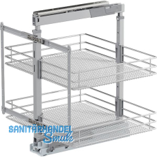 VS TAL Larder 1 Hochschrankauszug Set Saphir KB 600 mm Silber/Chrom VS TAL Larder 1 Hochschrankauszug Set Saphir KB 600 mm Silber/Chrom