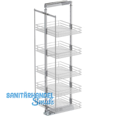 VS TAL Larder 6 Hochschrankauszug Set Saphir KB 600 mm Silber/Chrom VS TAL Larder 6 Hochschrankauszug Set Saphir KB 600 mm Silber/Chrom