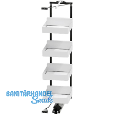 VS TAL Gate Hochschrankauszug Set Planero 1450 - 1700 mm KB 450 mm Weiß/Lava VS TAL Gate Hochschrankauszug Set Planero 1450 - 1700 mm KB 450 mm Weiß/Lava