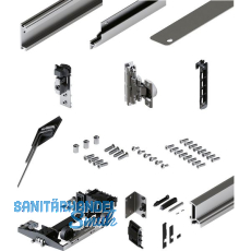 HAWA Concepta III Set, 25 Push rechts, T�rh�he 1200 - 2200 mm