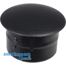 Abdeckkappe f�r Blindl�cher, Au�en-� 15, Schaft-� 13,Kunststoff schwarz RAL 9005