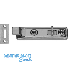 DORMAKABA M�belriegel gekr�pft, 20x80, Stahl silberfarbig