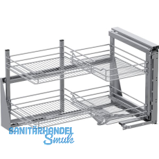 VS COR Fold Eckauszug Set Classic KB 900 mm rechts Silber