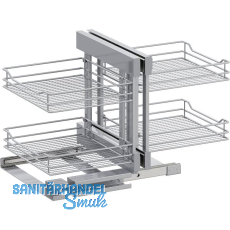 VS COR Flex Eckauszug Set Classic KB 1200 mm Silber VS COR Flex Eckauszug Set Classic KB 1200 mm Silber