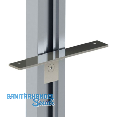 VOLPATO Stili Tablarträger für Holzregale, Aluminium schwarz eloxiert VOLPATO Stili Tablarträger für Holzregale, Aluminium schwarz eloxiert