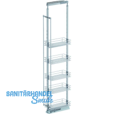 VS TAL Larder 7 Hochschrankauszug Set Saphir KB 300 mm Silber VS TAL Larder 7 Hochschrankauszug Set Saphir KB 300 mm Silber