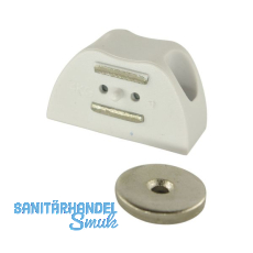 Magnetschnapper FA inkl. Gegenst�ck rund mit einem Schraubloch, HK 4kg, KS wei�