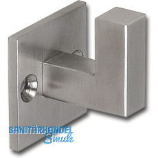 Mantelhaken Tazumal Breite 30 mm, H�he 35 mm, Edelstahl geb�rstet