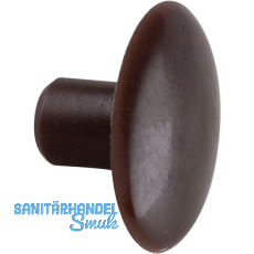 Verbindungsschraube-Abdeckkappe, 12 mm braun