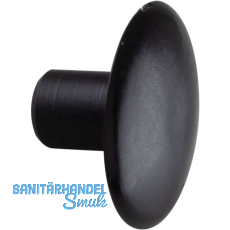 Verbindungsschraube-Abdeckkappe, 12 mm schwarz