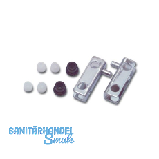 Glast�r Scharnierset 4-6, Zapfdurchmesser 5 mm, Zapfenh�he 5 mm