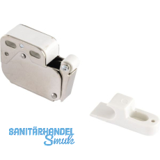 Druckschnapper Mini Latch, Stahl vernickelt Druckschnapper Mini Latch, Stahl vernickelt