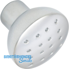 Knopf Pharis � 28 mm, Tiefe 24 mm, ZN verchromt matt