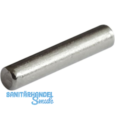 Steckbodentr�ger Stift, Bohr � 5 mm, L�nge 24 mm, Stahl vernickelt, VPE 100 ST