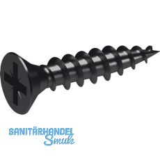 KIMANA Befestigungsschrauben 3,5 x 16 mm, schwarz KIMANA Befestigungsschrauben 3,5 x 16 mm, schwarz