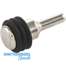 ITALIANA FERRAMENTA Glasbodentr�ger Petra zum Stecken, Bohr �3 mm, vernickelt