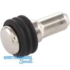 ITALIANA FERRAMENTA Glasbodentr�ger Petra zum Stecken, Bohr �5 mm, vernickelt