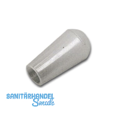 Aufsteckh�lse, Innen � 5 mm, Kunststoff transparent, VPE 100 ST