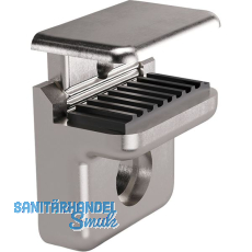 ITALIANA FERRAMENTA Glasbodenträger Pull zum Anschrauben Glas 5-8mm VPE 100 ST ITALIANA FERRAMENTA Glasbodenträger Pull zum Anschrauben Glas 5-8mm VPE 100 ST