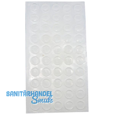 TDK T�ranschlagd�mpfer selbstklebend, rund, �10 x 1.0, Kunststoff transparent