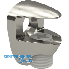 ITALIANA FERRAMENTA Glasbodentr�ger Cobra zum Anschrauben, Glas 5-6mm VPE 100 ST