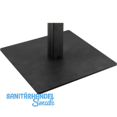 SIMAUSROM Bodenplatte Amila 500 x 500 mm Schwarzstahl schutzlackiert SIMAUSROM Bodenplatte Amila 500 x 500 mm Schwarzstahl schutzlackiert