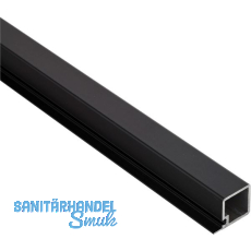 ALUMIS Smartcube Profil Auflage 16 mm Alu schwarz ALUMIS Smartcube Profil Auflage 16 mm Alu schwarz