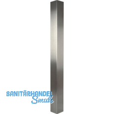 SIMAUSROM Tischs�ule Amila 60 x 60 x 395 mm Edelstahl geb�rstet