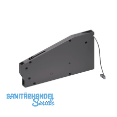 Bremsklappenhalter KIARO S mit Seil, Kunststoff grau Bremsklappenhalter KIARO S mit Seil, Kunststoff grau