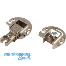 KIMANA SKIN Klappenband, 3-teilig, Zamak vernickelt