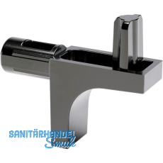 Steckbodenträger K-LINE 2 Zapfen 5 mm Zamak vernickelt schwarz Steckbodenträger K-LINE 2 Zapfen 5 mm Zamak vernickelt schwarz