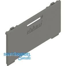 BLUM MERIVOBOX Abdeckkappe Zarge innen, Indiumgrau BLUM MERIVOBOX Abdeckkappe Zarge innen, Indiumgrau