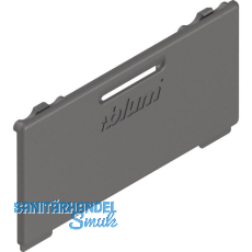 BLUM MERIVOBOX Abdeckkappe Zarge innen, Oriongrau BLUM MERIVOBOX Abdeckkappe Zarge innen, Oriongrau