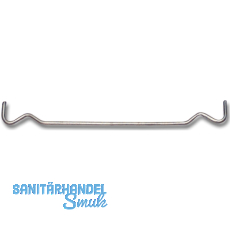 Schwedentr�ger, L�nge 300 mm, Lochabstand 297 mm, Stahl verzinkt