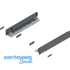 BLUM LEGRABOX pure Zarge Höhe N, NL 400, Oriongrau-matt BLUM LEGRABOX pure Zarge Höhe N, NL 400, Oriongrau-matt