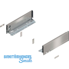 BLUM LEGRABOX pure Zarge H�he M, NL 300, INOX (Anti-Fingerprint)