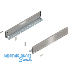 BLUM LEGRABOX pure Zarge H�he M, NL 550, INOX (Anti-Fingerprint)